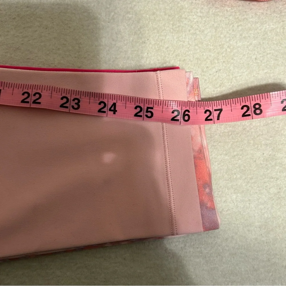 Bundle Athleta Girl High‎ Rise Powervita chit chat tight Leggings Pink XXL/16